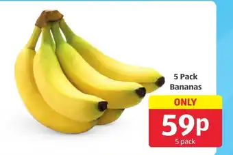 Aldi Bananas 5 Pack offer