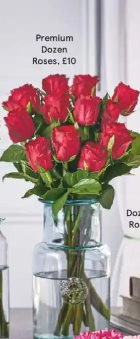 Tesco Premium Dozen Roses offer