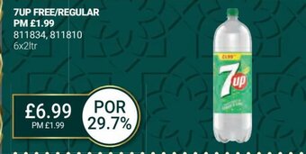 Bestway 7Up Free/ Regular 6x2ltr offer