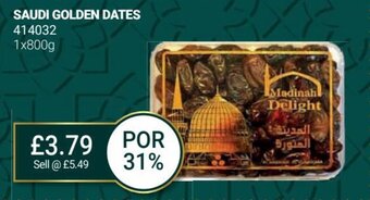 Bestway Saudi Golden Dates 1x800g offer