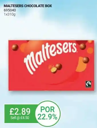 Bestway Maltesers Chocolate Box 310g offer