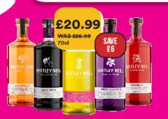 Bargain Booze Whitley Neill 70cl offer
