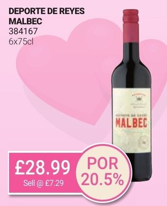 Bestway Deporte De Reyes Malbec offer