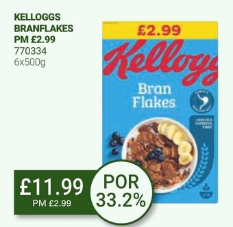 Bestway Kelloggs Branflakes 6x500g offer