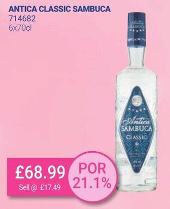 Bestway Antica Classic Sambuca offer