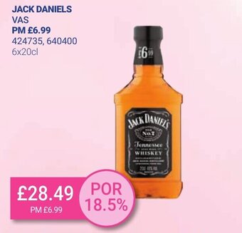 Bestway Jack Daniels 6x20cl offer