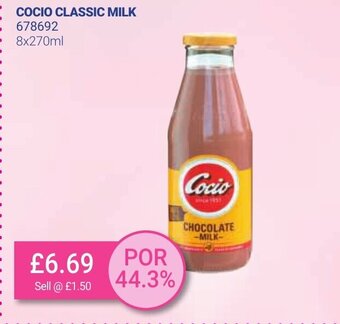 Bestway Cocio Classic Milk 8x270ml offer