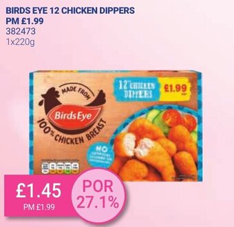 Bestway Birds Eye 12 Chicken Dippers 1x220g offer
