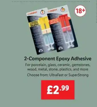 Lidl 2component epoxy adhesive offer
