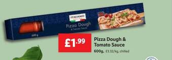 Lidl Pizza dough & tomato sauce offer