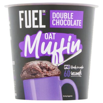 Tesco Fuel10k double chocolate oat muffin 52g offer