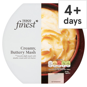 Tesco Tesco finest creamy buttery mash 450g offer