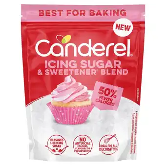 Tesco Canderel icing sugar & sweetener blend 220g offer