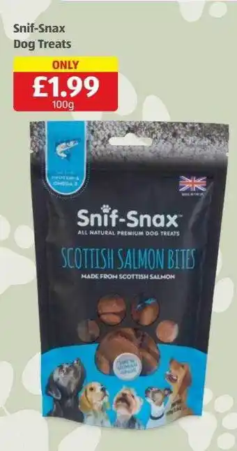 Aldi Snif-snax dog treats offer