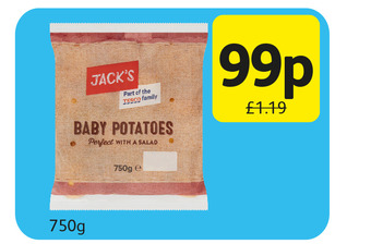 Londis Jack's baby potatoes offer