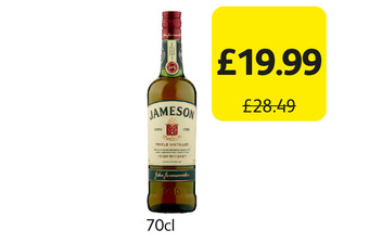 Londis Jameson irish whiskey offer