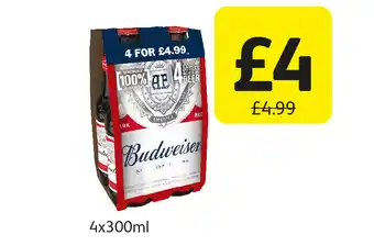 Londis Budweiser offer