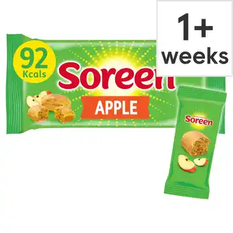 Tesco Soreen 5 apple lunchbox loaves 150g offer