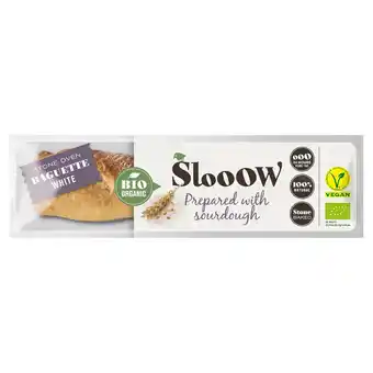 Tesco Slooow stone oven baguette white 250g offer