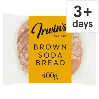 Tesco Irwin's together brown soda bread 400g offer