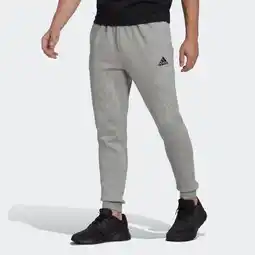 Adidas men's fitness tracksuit bottoms - grey