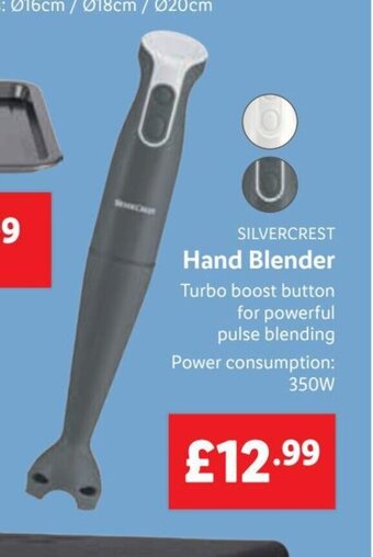 Lidl SilverCrest Hand Blender offer