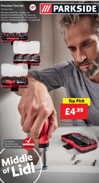 Lidl Precision Tool Set offer