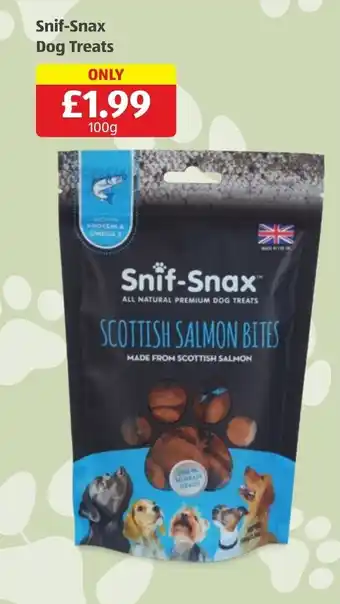 Aldi Snif-Snax Dog Treats 100g offer