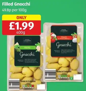 Aldi Filled Gnocchi 400g offer