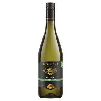 Tesco Hardys crest chardonnay 75cl offer