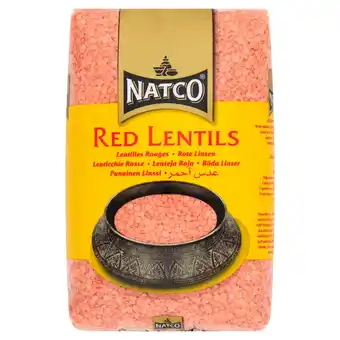 Tesco Natco red lentils 2kg offer