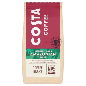 Tesco Costa amazonian blend whole coffee beans 200g offer