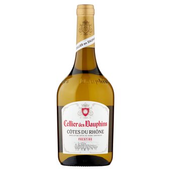 Tesco Cellier des dauphins cotes du rhone blanc 75cl offer