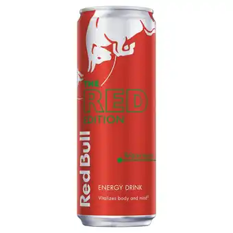 Tesco Red bull the red edition watermelon 355ml offer