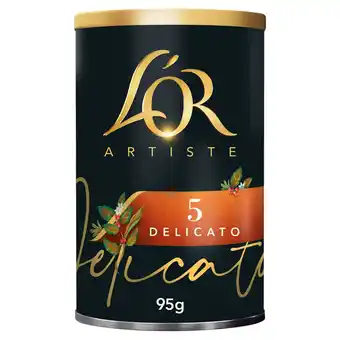 Tesco L'or. artiste 5 delicato instant coffee 95g offer