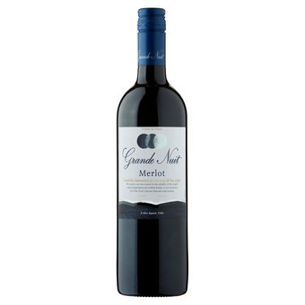 Tesco Grande nuit merlot 750ml offer