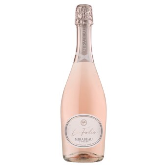 Tesco Mirabeau la folie sparkling rose 750ml offer