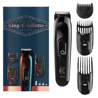 Tesco King c gillette beard trimmer offer