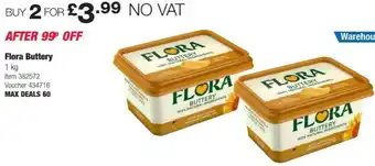 Costco Flora Buttery 1 kg offer