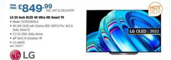 Costco Lg 55 inch oled 4k ultra hd smart tv offer
