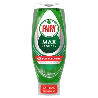 Tesco Fairy washing up liquid max power original 640ml offer