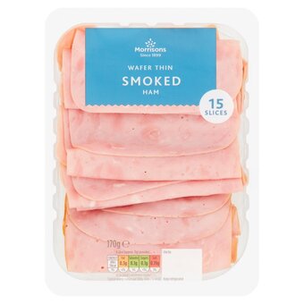 Morrisons Morrisons wafer thin smoked ham offer