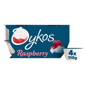 Morrisons Oykos luxury greek style raspberry yogurt offer