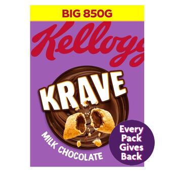Morrisons Kellogg's krave milk chocolate cereal offer