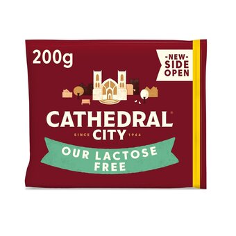 Morrisons Cathedral city lactose free mature cheddar cheese offer
