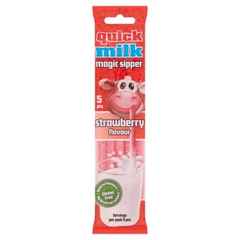 Morrisons Quick milk strawberry magic sipper offer