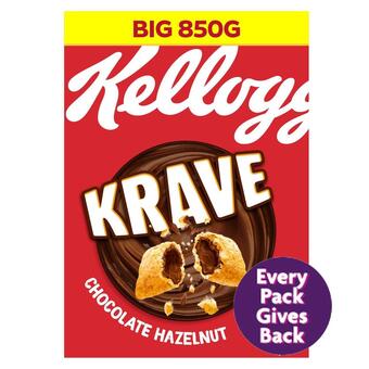 Morrisons Kellogg's krave chocolate hazelnut cereal offer