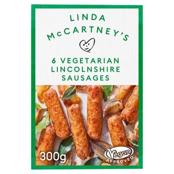 Morrisons Linda mccartney's 6 vegetarian lincolnshire sausages offer