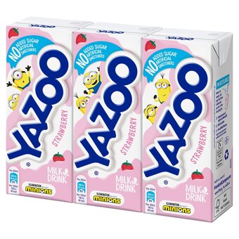 Morrisons Yazoo strawberry no added sugar offer