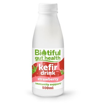 Morrisons Biotiful kefir strawberry offer